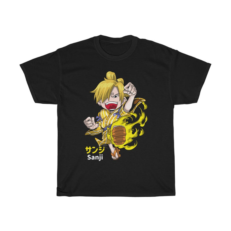 Sanji Anime Character Unisex  Heavy Cotton Tee