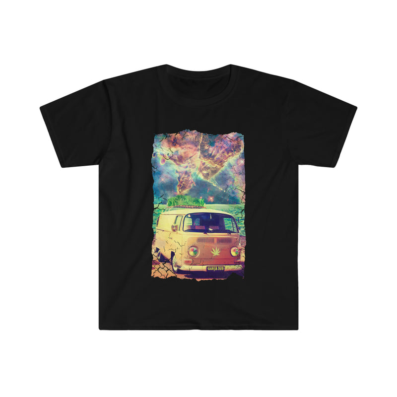 Ganja Bus Unisex Softstyle T-Shirt