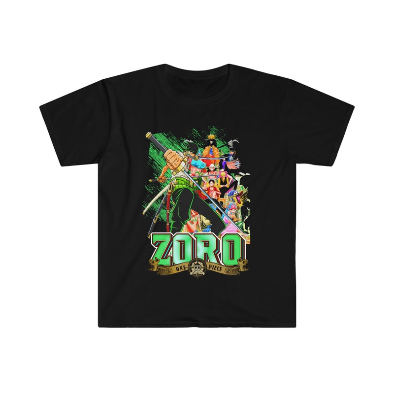 Zoro And Strawhats Unisex Softstyle T-Shirt