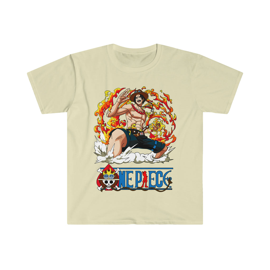 Ace One Piece Unisex Softstyle T-Shirt – Shujaa Tees