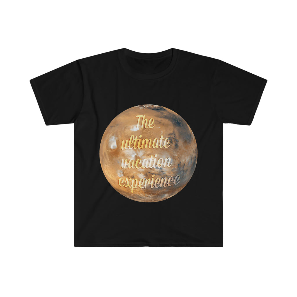Mars Vacation Unisex Softstyle T-Shirt