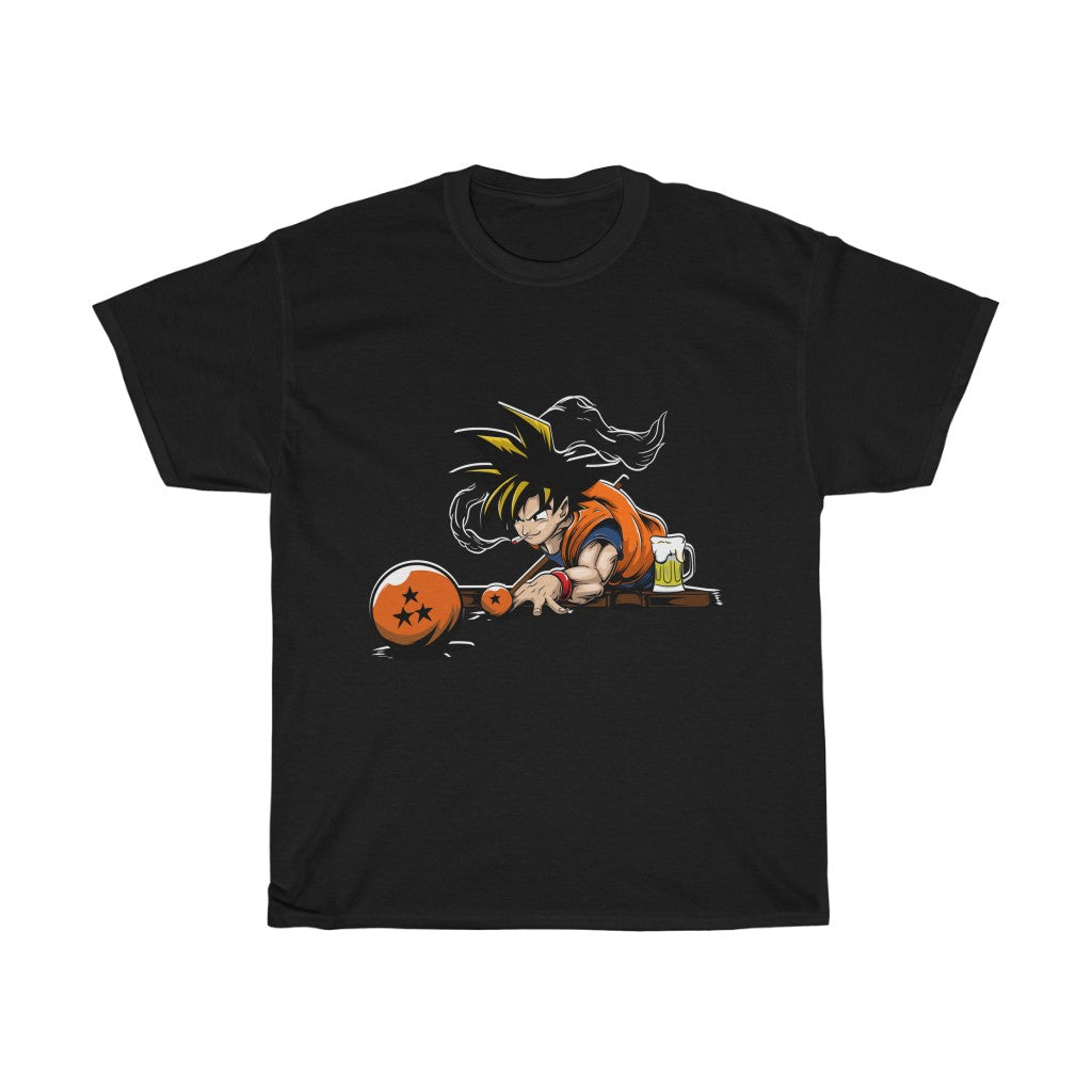 Goku Billiards Anime Character Unisex  Heavy Cotton Tee