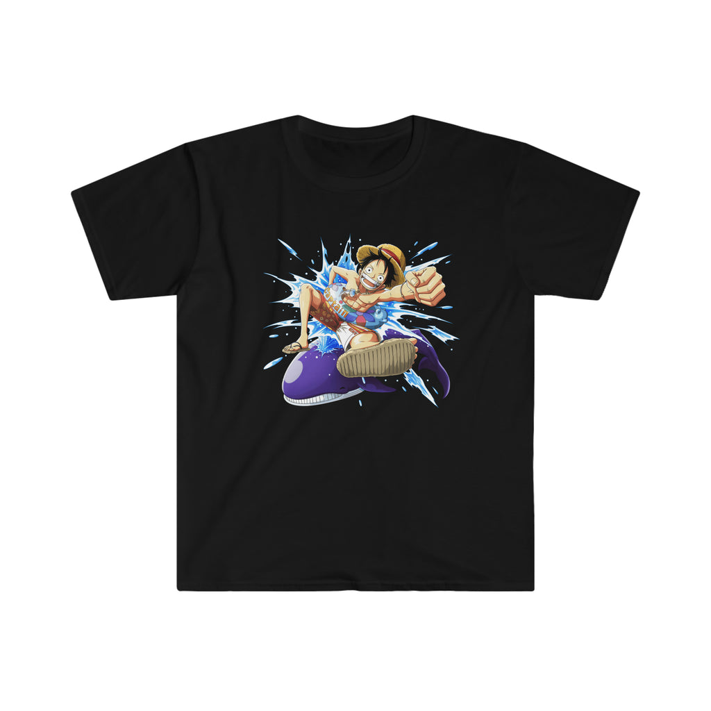 Luffy And Laboon Unisex Softstyle T-Shirt