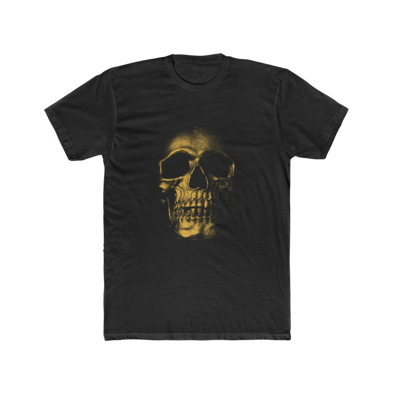 Golden Skull Cotton Crew Tee