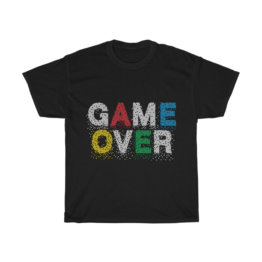 Game Over LED Panel Unisex Heavy Cotton Tee