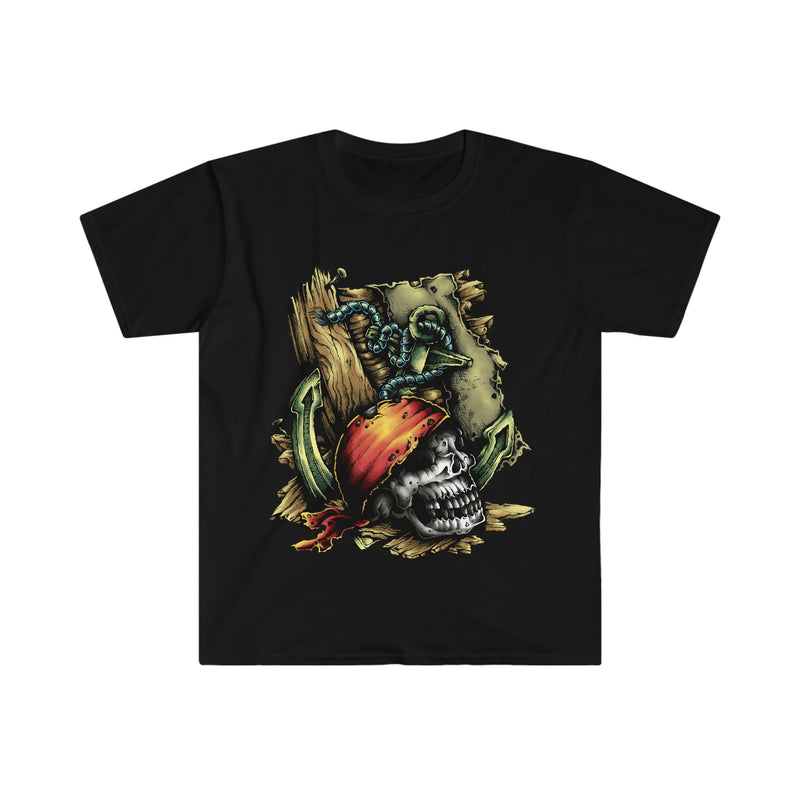 Dead Pirate Unisex Softstyle T-Shirt