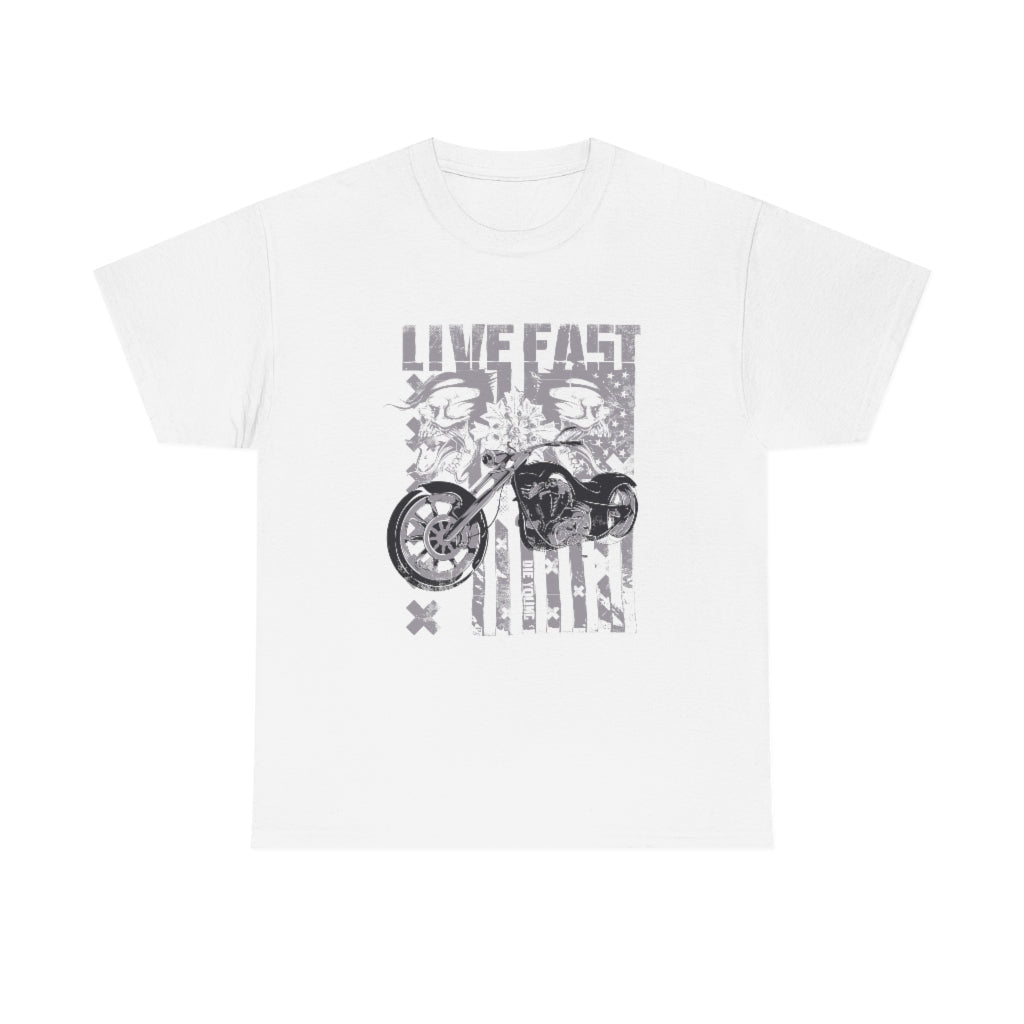 Live Fast Unisex Heavy Cotton Tee