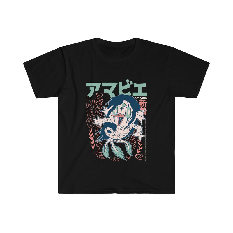 Amabie Japanese Yokai Unisex Softstyle T-Shirt
