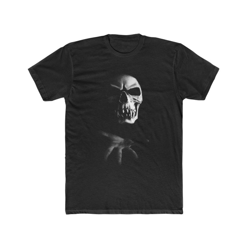 Hand Beneath Skull Cotton Crew Tee