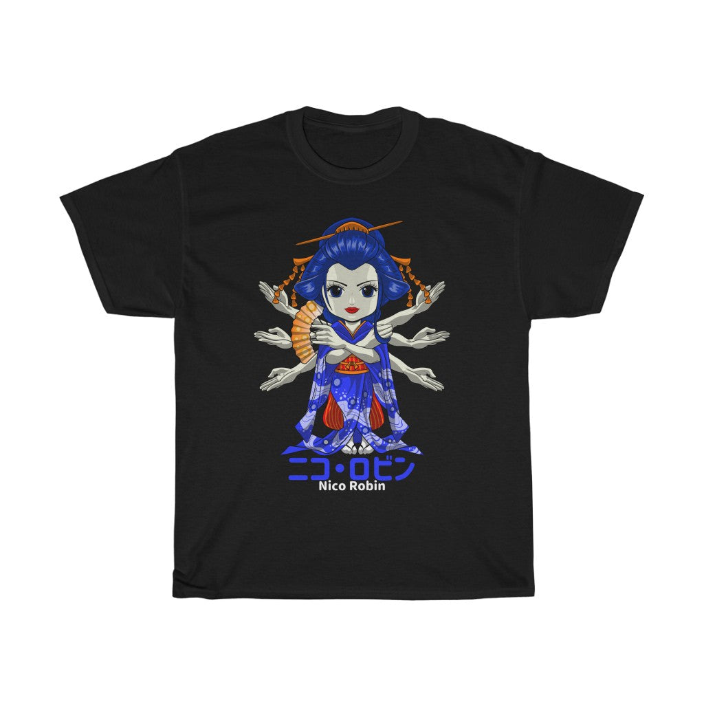 Nico Robin Anime Character Unisex  Heavy Cotton Tee