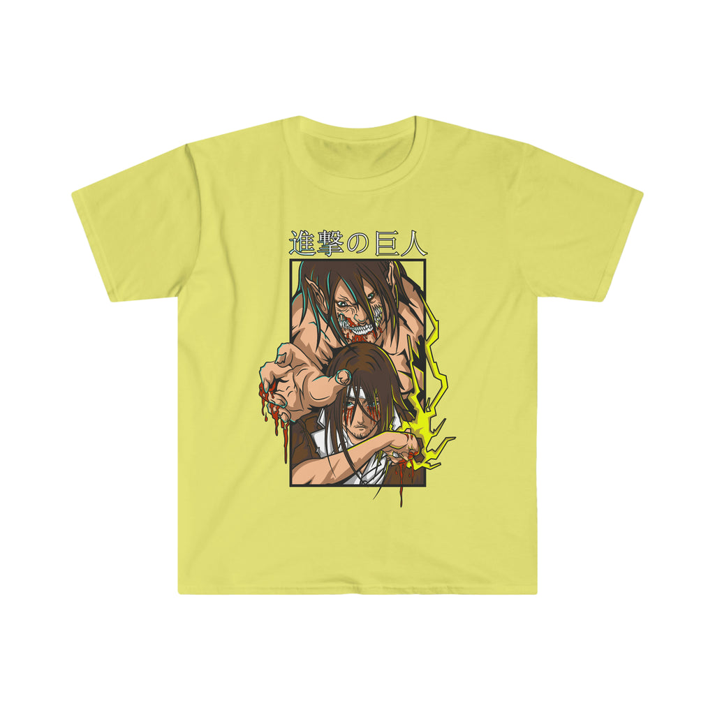 Eren Yeager (1) Unisex Softstyle T-Shirt