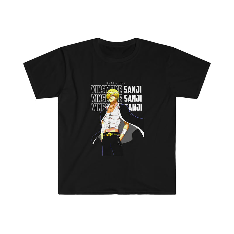 Black Leg Sanji Unisex Softstyle T-Shirt