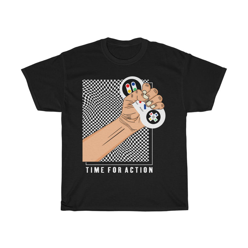 Time For Action Unisex Heavy Cotton Tee