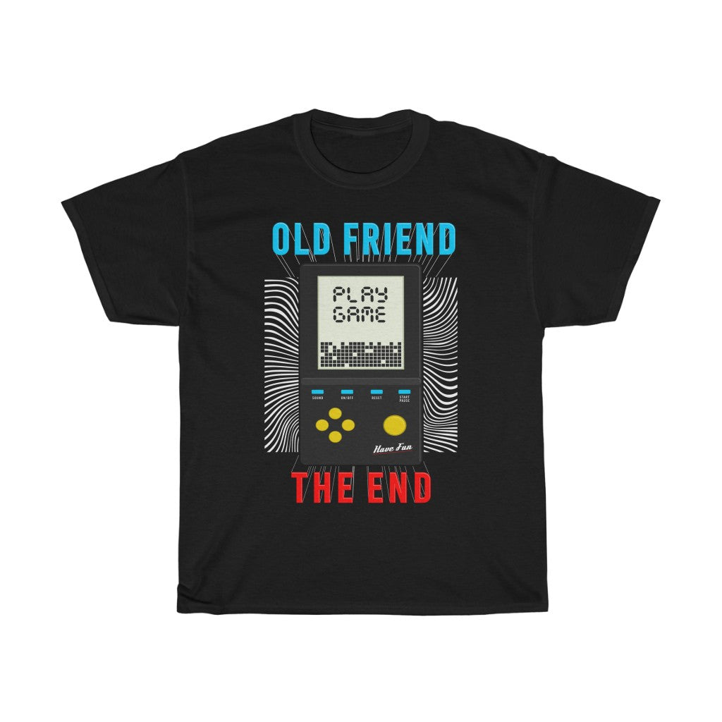 Old Friend Vintage Game Console Unisex Heavy Cotton Tee