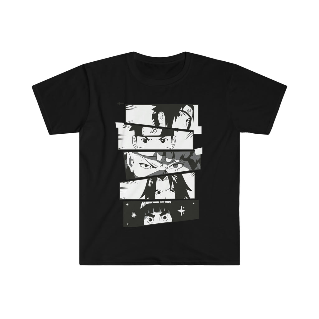 Sasuke Naruto Kakashi Sakura Lee Unisex Softstyle T-Shirt