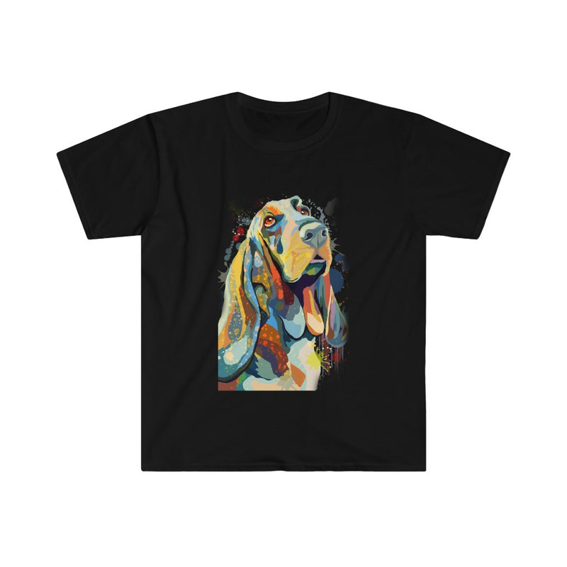 Basset Hound Unisex Softstyle T-Shirt