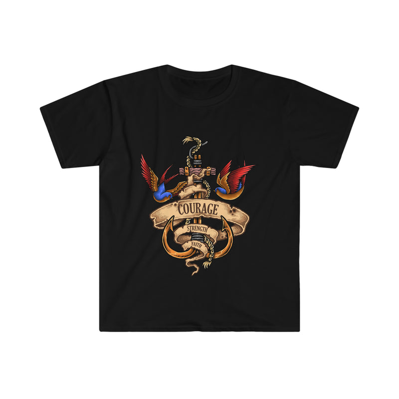 Nautical Spirit Unisex Softstyle T-Shirt