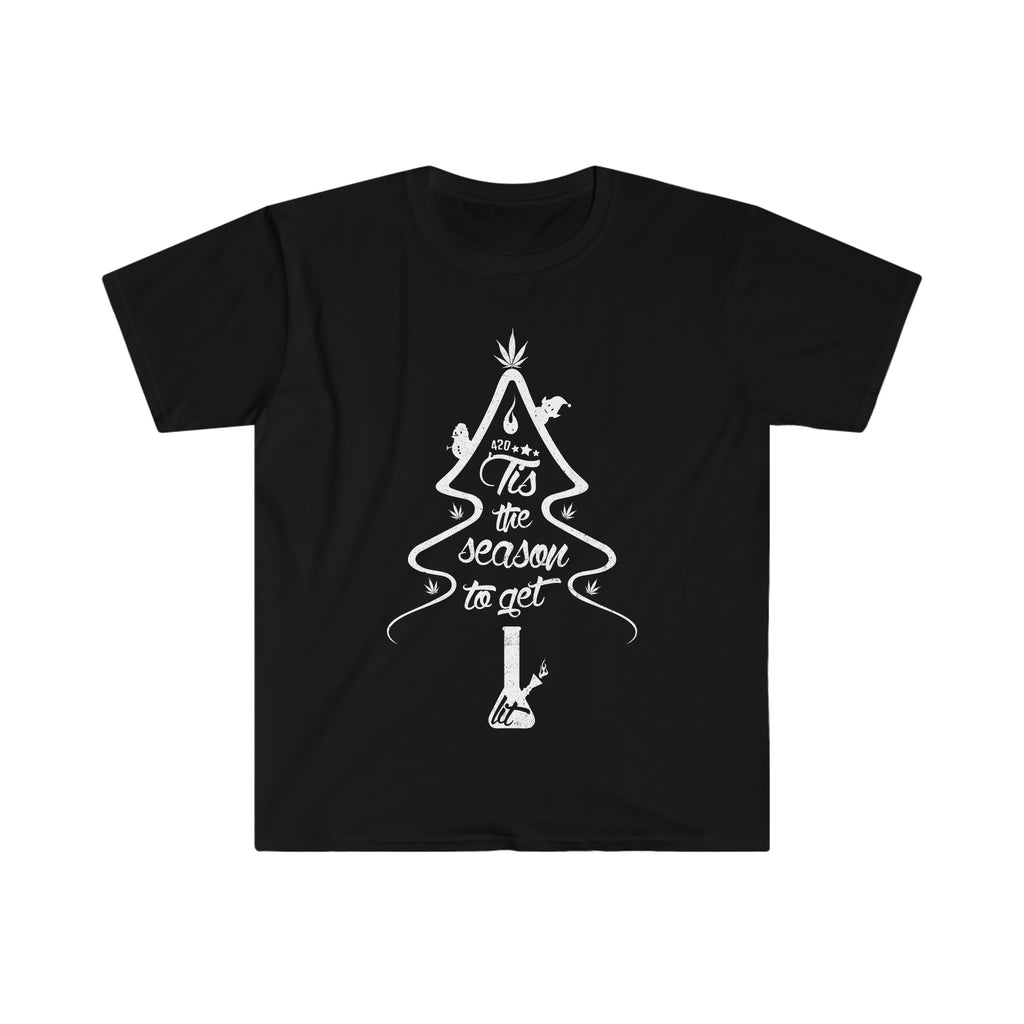 Tis The Season Merged Unisex Softstyle T-Shirt