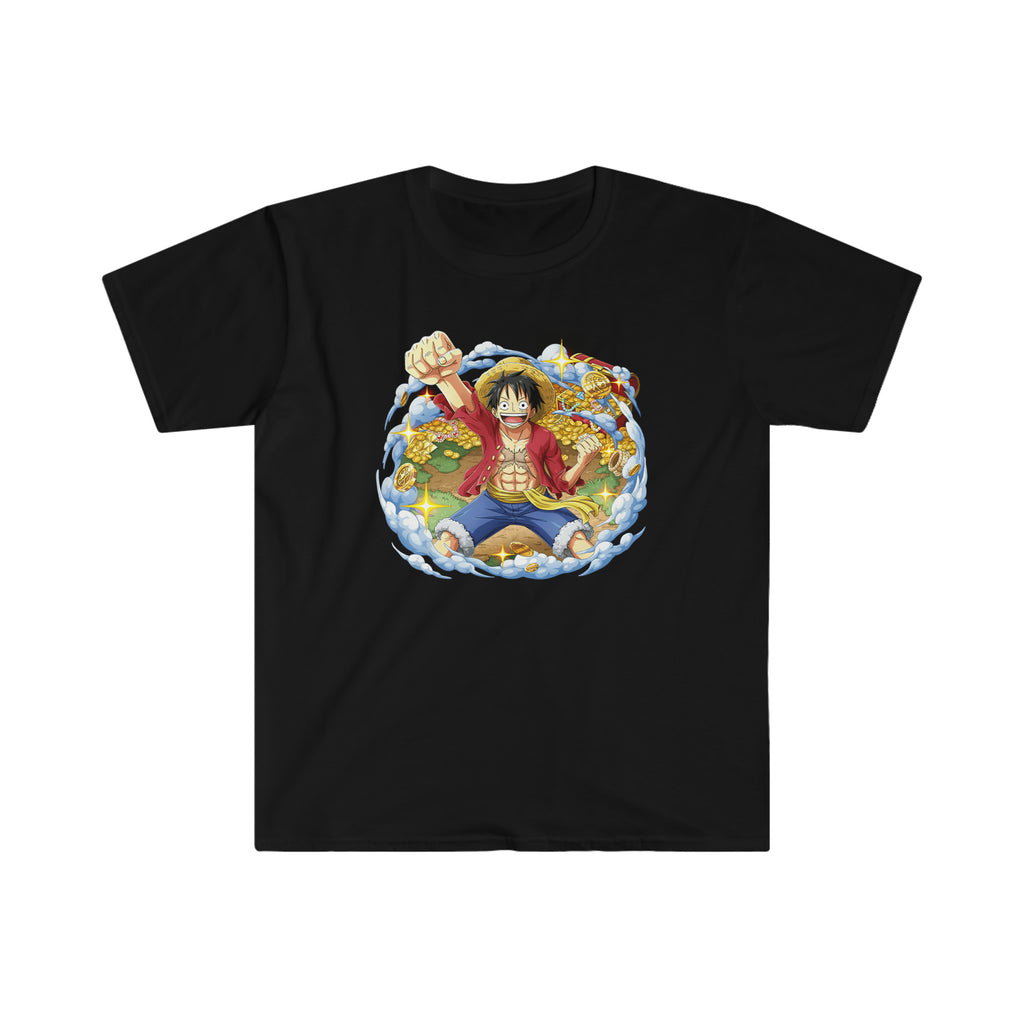 Luffy With Treasure Unisex Softstyle T-Shirt