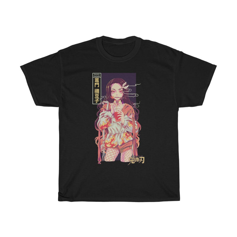 Nezuko K Anime Character Unisex  Heavy Cotton Tee