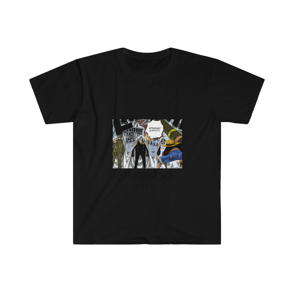 Bad Ass Luffy Unisex Softstyle T-Shirt