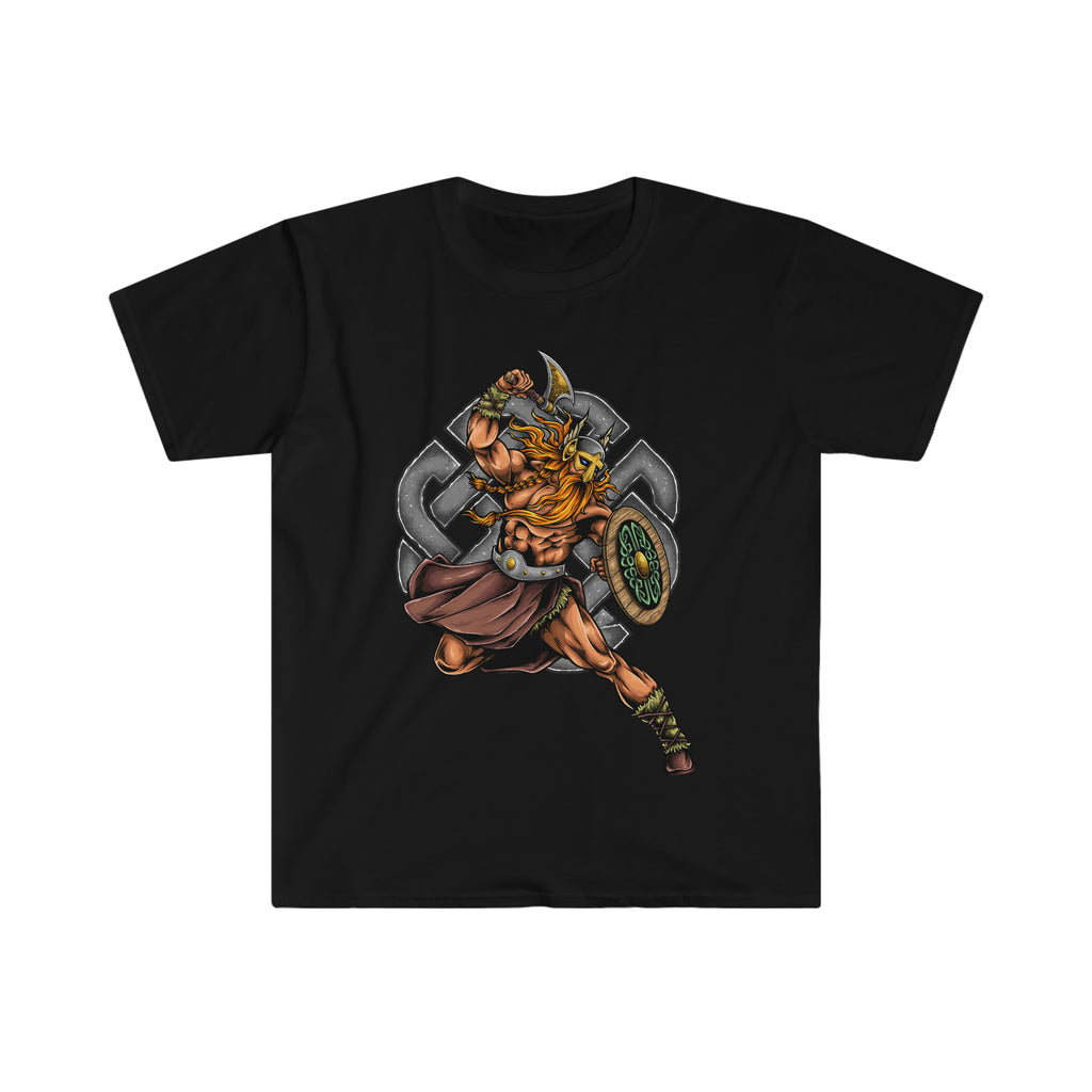 Viking Warrior Unisex Softstyle T-Shirt