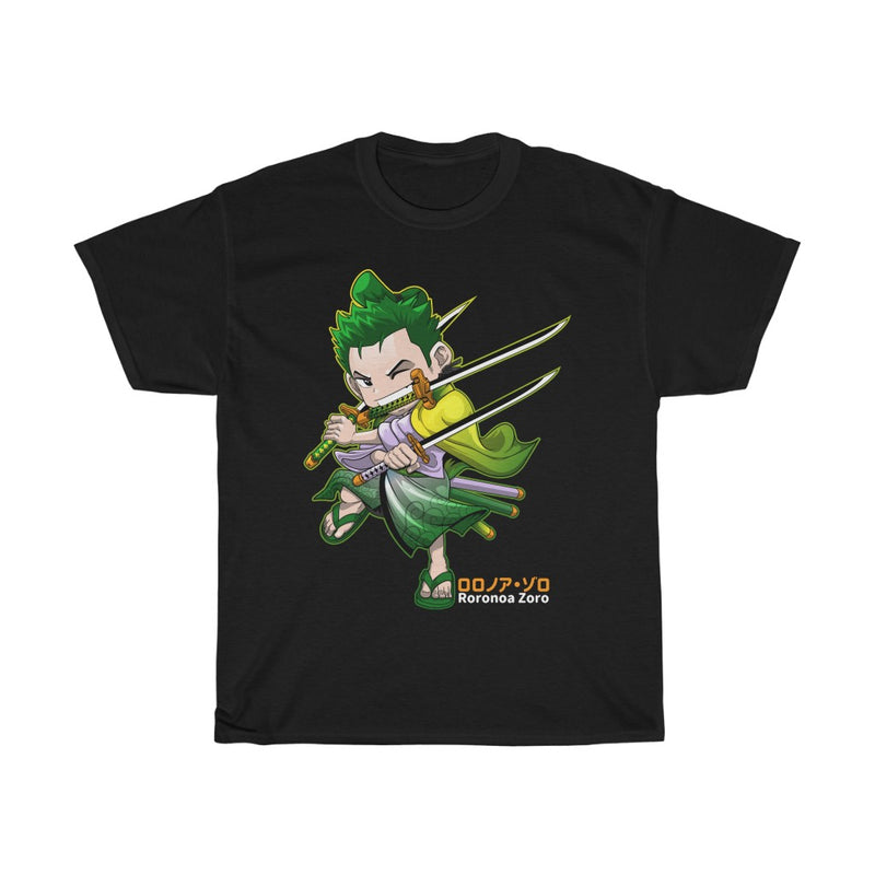 Roronoa Zoro Anime Character Unisex  Heavy Cotton Tee