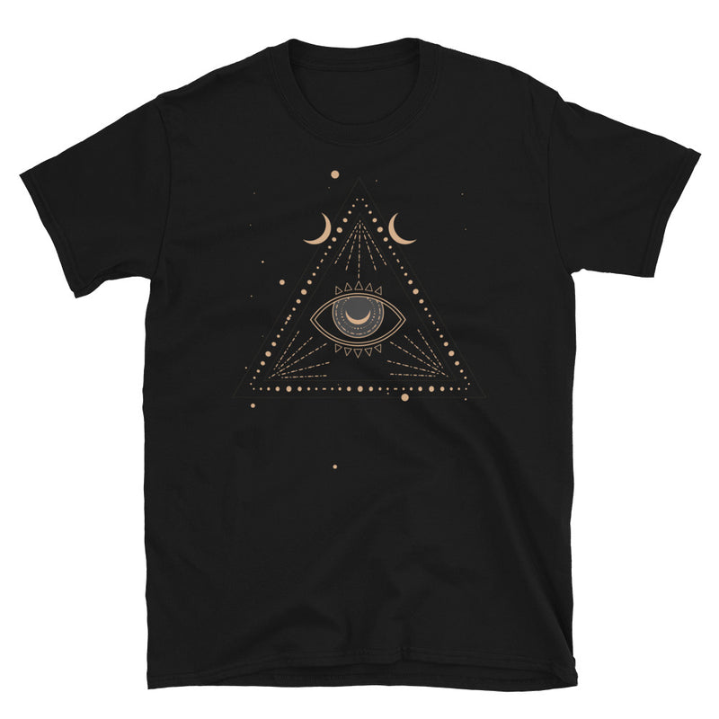 Isometric Pyramid Short-Sleeve Unisex T-Shirt