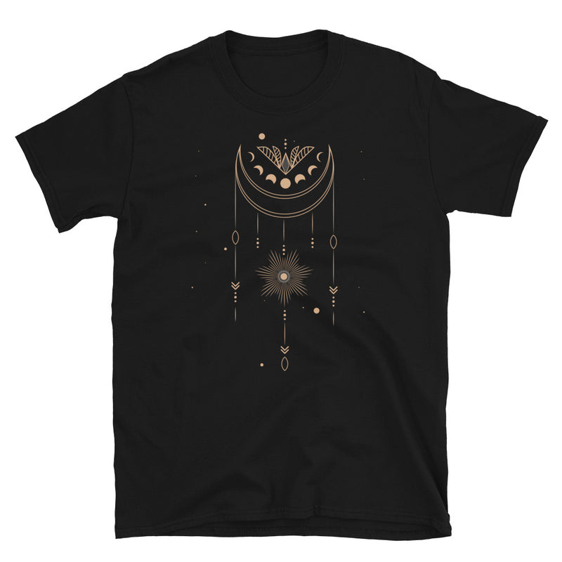 Isometric Moon Short-Sleeve Unisex T-Shirt