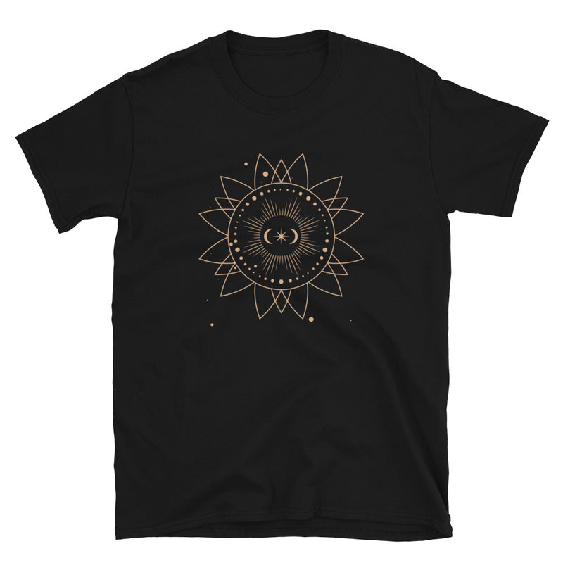 Isometric Flower Short-Sleeve Unisex T-Shirt
