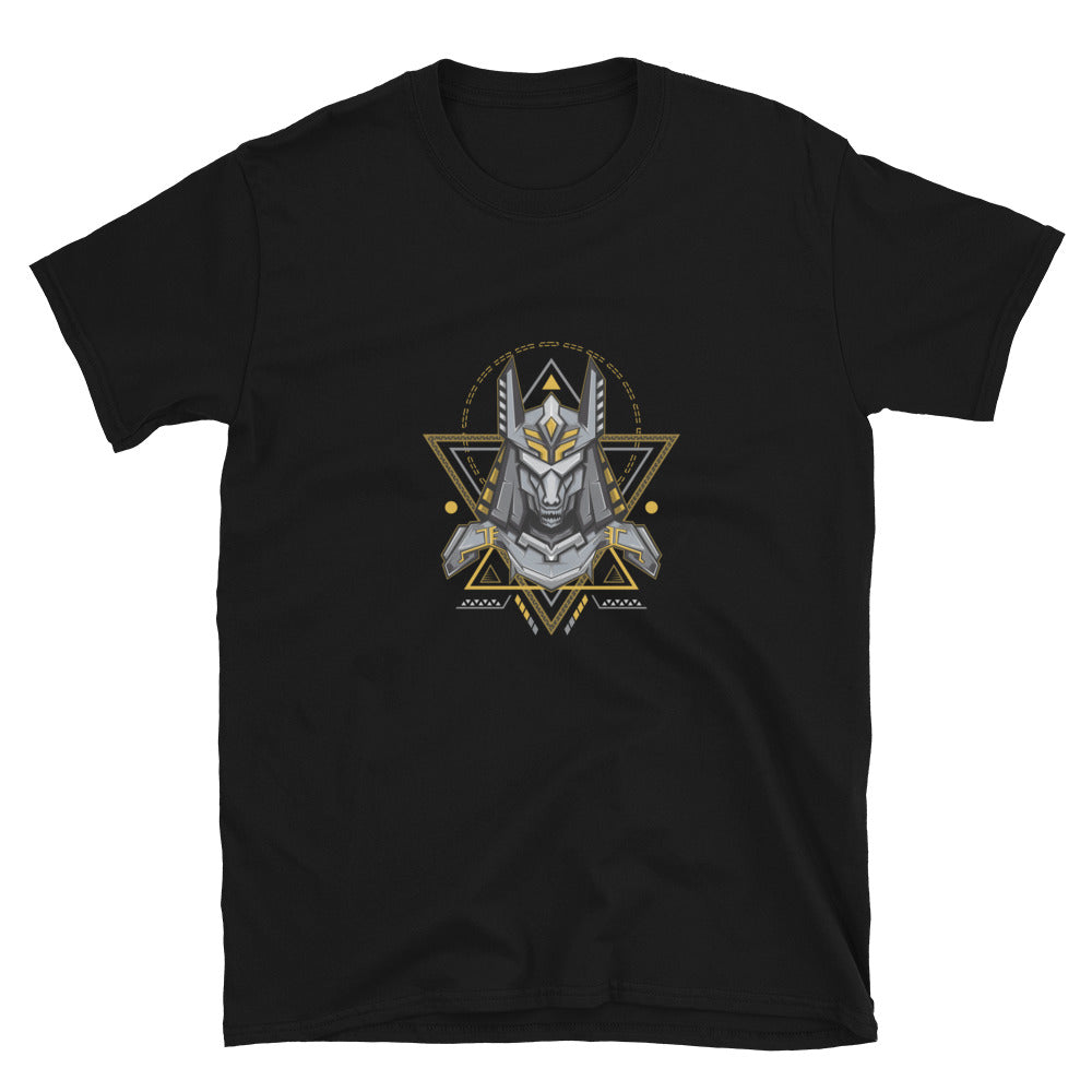 Geometric Anubis Short-Sleeve Unisex T-Shirt